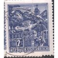 Austria 1968 - 2s blue - Dragon Fountain Klagen...