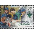 AUSTRALIA, SCOUTS, Centenary of Scouts, blue 20...