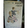 Vintage Kwik Sew 704 Men's Shirts Pattern - Siz...