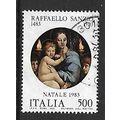 ITALY 1983 CHRISTMAS 500L MADONNA OF THE CANDLE...