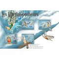 CENTRAL AFRICA 2011 SHEET MNH KINGFISHERS BIRDS...