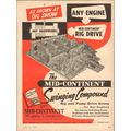 MID-CONTINENT SUPPLY COMPANY 1953 rig drive dra...