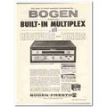 SIEGLER CORP 1961 Bogen-Presto RP200 AM FM Ster...