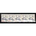2266 24.1c Tandem Bicycle Very Fine MNH Dry Gum...