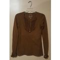 Pre-Owned INC International Concepts Brown Butt...