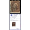 95 Used 5¢ Brown Crossroads Cancel With PFC Cat...