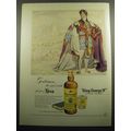 1957 King George IV Scotch Advertisement - the royal scotch fit for a King
