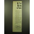 1958 Merrill Lynch Ad - M.I.P. or Multum in Parvo