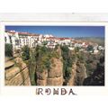 Malaga Ronda Spain Postcard posted 2005 creased