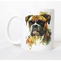 Personalised Boxer Print Mug - Dog- Print- Mug