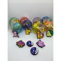 100 X Toy Filled capsules Pokemon Charms - VEND...