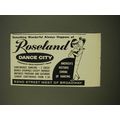 1961 Roseland Dance City Ad - Something wonderful always happens at Roseland