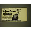 1961 Roseland Dance City Ad - You and the Night and the Music
