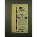 1961 Beshar's Rugs Advertisement - Rug ger Mortis