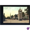 Yorkshire RIPON Clock Tower Postcard by Valenti...