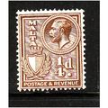 MALTA 1930 SG 193 1/4d BROWN M / MINT#2