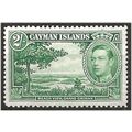 Cayman Islands 1943 SG124a 2/- Deep Green Mount...