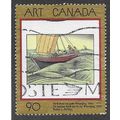 CAN 1997 90c 'CANADA ART -YORK BOAT ON LAKE WIN...