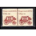 1898A 4c Stagecoach Very Fine MNH Dry Gum CNP L...
