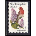 1981A 20c Birds/Flowers of New Hampshire Fine M...