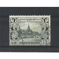 Burma.SG107 3a 6p Royal Palace (Green).Fine Use...