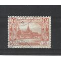 Burma.SG144 25p Royal Palace (Orange).Fine Used...
