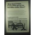 1967 Investor-Owned Electric Light & Power Companies Ad - Cut Ribbon