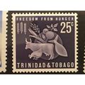 Trinidad & Tobago 1963 FFH 25c Violet Blue Prot...