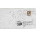 Canada Admiral WAR TAX Perfin CPR Letter Rate 1...
