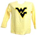 West Virginia Mountaineers Yellow Long Sleeve S...