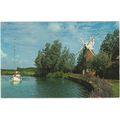 Ernest Joyce postcard Hunsett Mill, Stalham, No...