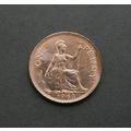 1963 Queen Elizabeth II Great Britain Bronze On...