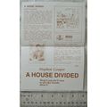 1987 publishers leaflet: A House Divided by Ste...