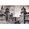 Ferrara City Clock Castle Este Chateau Des Ital...