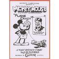 Mickey Mouse Plane Crazy Cartoon 1929 Walt Disn...