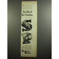 1954 Southern Pacific Railroad Ad - Try the fastest train - by hours