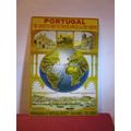 WORLD MAP , LISBOA, PORTUGAL.. used postcard Li...
