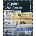 Austria. 2023. 175th Anniversary of the Presse ...