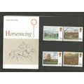 Horseracing Mint Stamp Set Presentation Pack Nu...