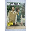 1975 Patons 1195 men's slipover and sleeveless ...