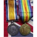 WORLD WAR ONE 1914- 1919 BRITISH WAR MEDAL & VI...