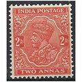 India 1932 SG236 2a Vermillion Mounted Mint ..