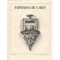 caron corp 1947 farnesiana de parfum imported p...