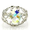 Mercury Mist Topaz, 925 Sterling Silver Ring, S...