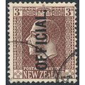 KGV 3d optd Official P14x15 - New Zealand 1919 ...
