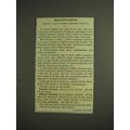 1914 Postum Drink Ad - Disappeared
