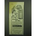 1920 Absorbine Jr. Ad - Breaking the Skin