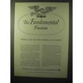 1964 Union Oil Company of California Ad - Freedom