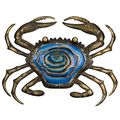 Wanddekoration Krabbe ø60cm,Metall Wandschmuck