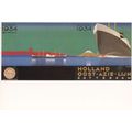 Holland Oost Azie Lijn Rotterdam Ship Poster Advertising Postcard